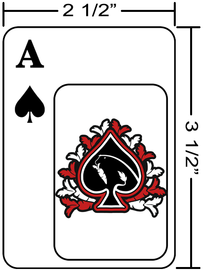 Dimensions for Standard Sized Card