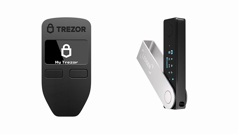 The Trezor1 and Ledger Nano